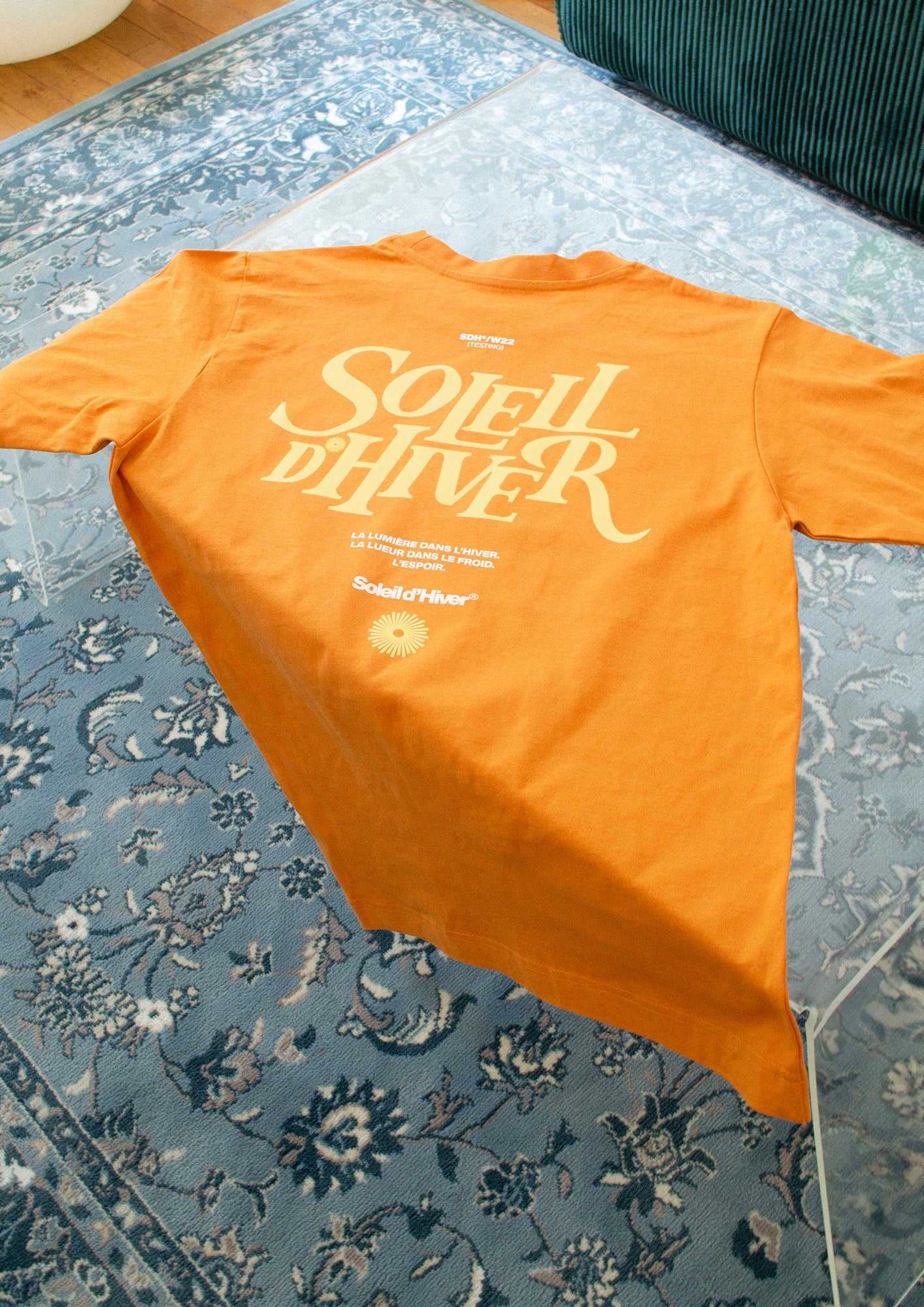Pack SDH // magazine + Tshirt orange + Tshirt crème